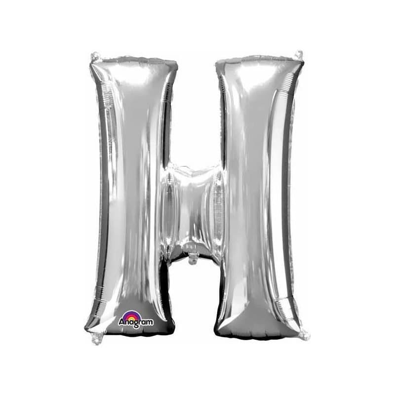 "H" 34" SS Silver Foil