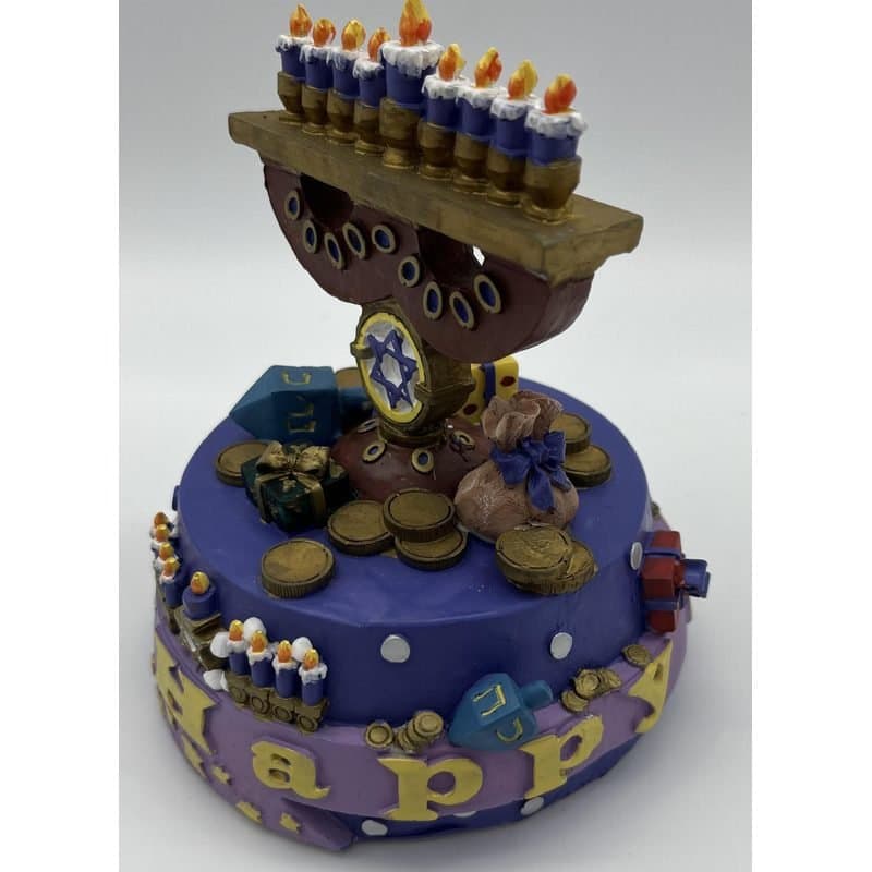 Happy Hanukkah Ceramic Decoration No. 374