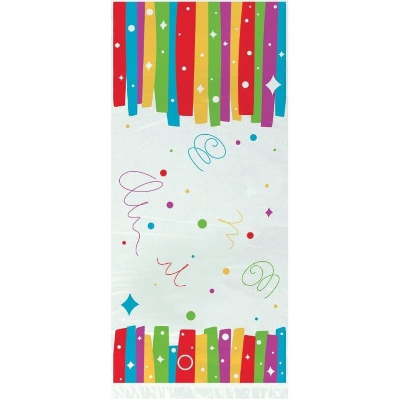 HBD Rainbow Ribbon Cello Bag 20ct