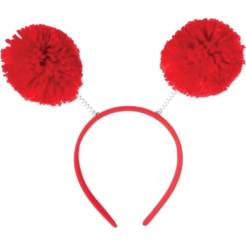 Headbopper Pom Pom - Red