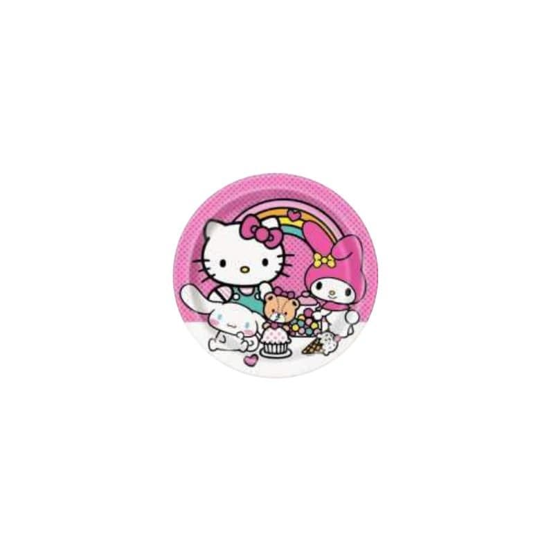 Hello Kitty & Friends 9" Paper Plates 8ct
