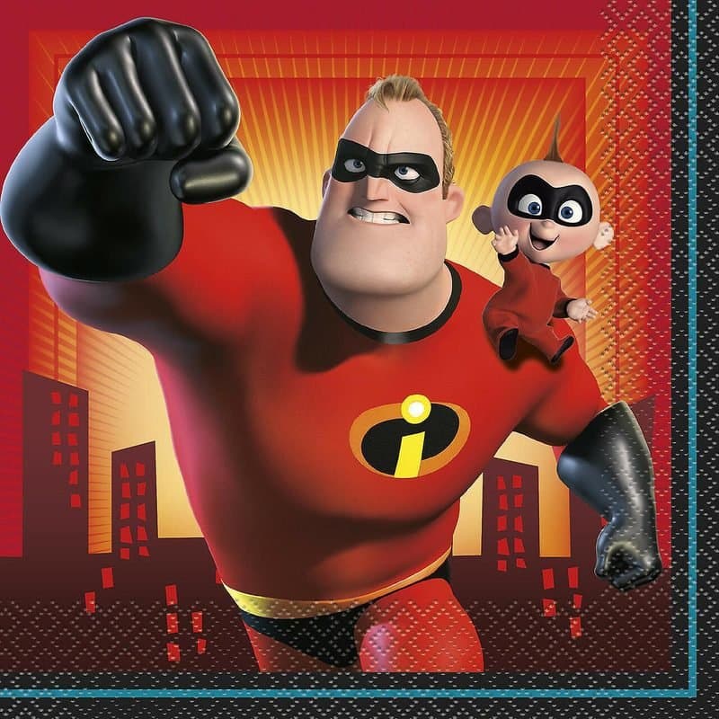 Incredibles 2 Lunch Napkins 16ct