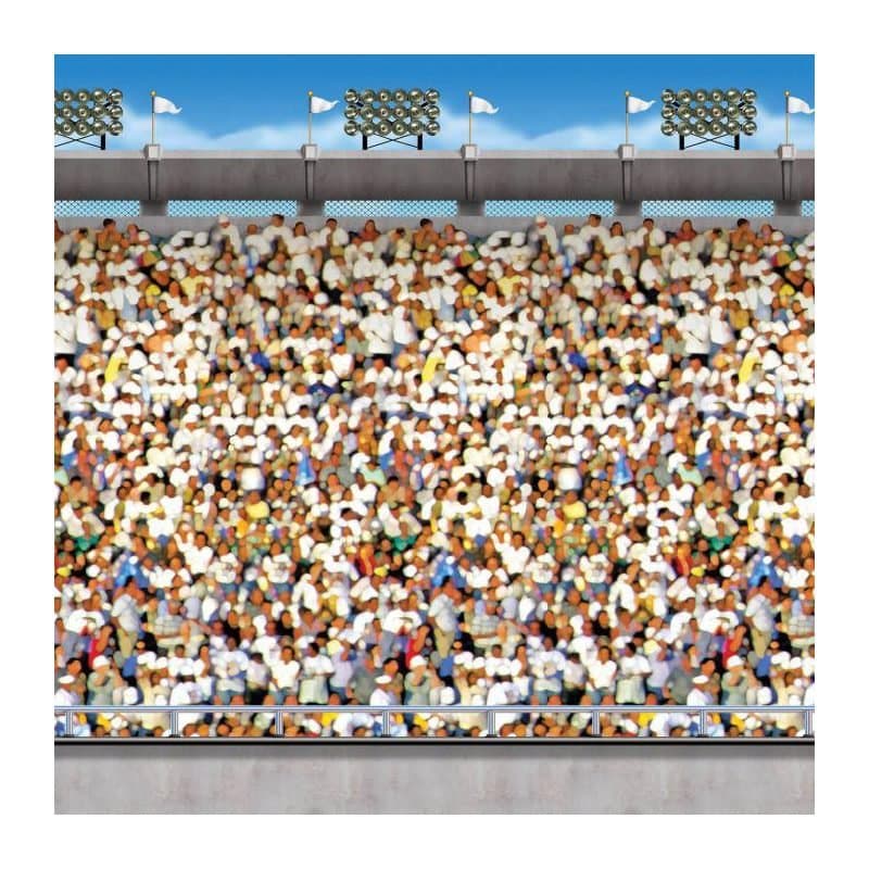 Insta- Theme Stadium Backdrop Upper Deck 4'x30'