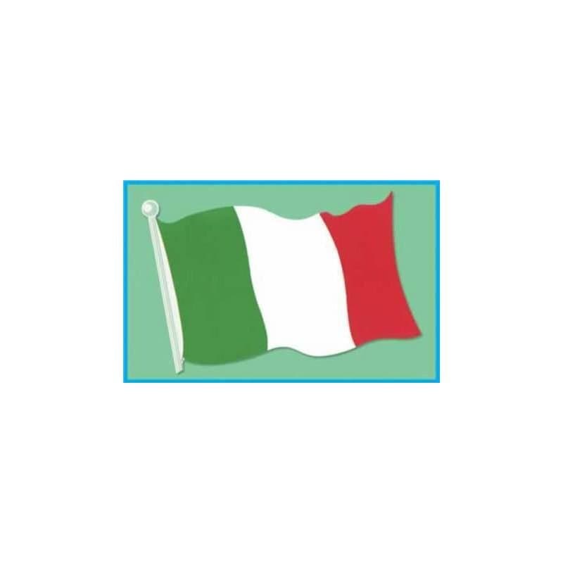 Italy Flag Cut Outs