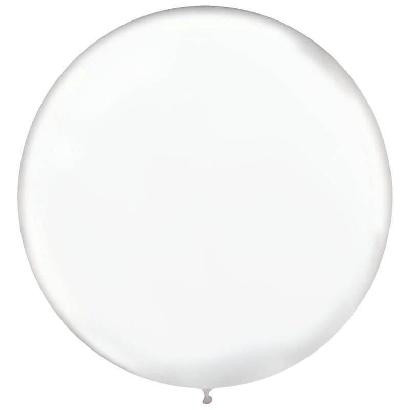 Latex Balloons - Clear, 24"