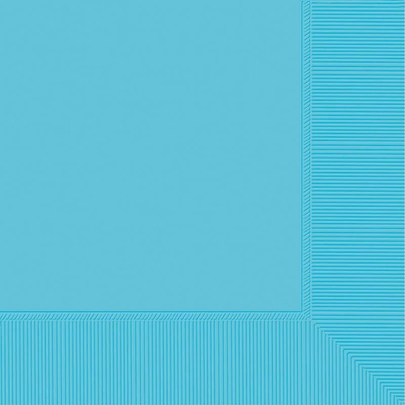 Lunch Napkins - Caribbean Blue 40ct