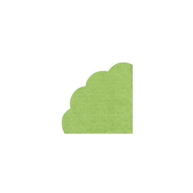 Lunch Napkins Scalloped - Uni Jade 15ct