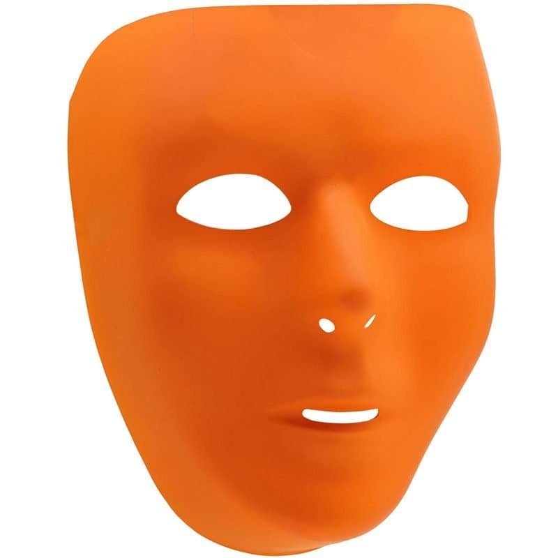 Mask Full Face - Orange