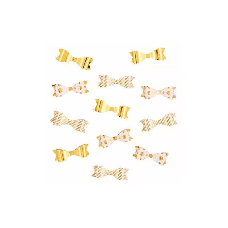 Metallic Paper Bows Medium Assorted 12ct