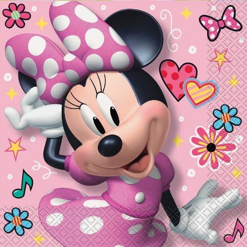 Minnie Lunch Napkin 16 Ct