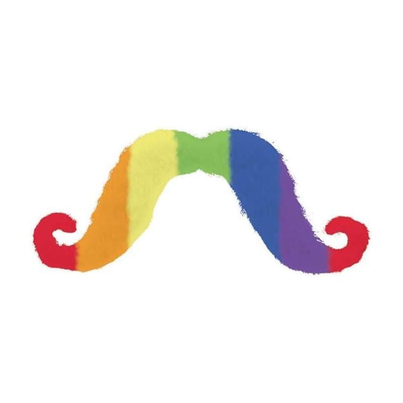 Moustache - Rainbow