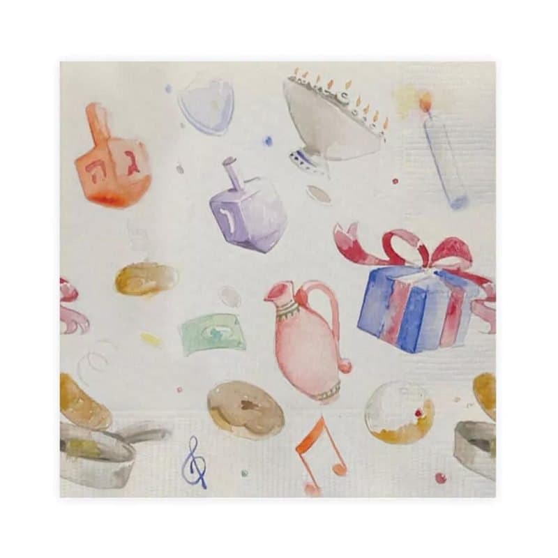 Napkins - Hanukkah Lunch Napkinss 20ct