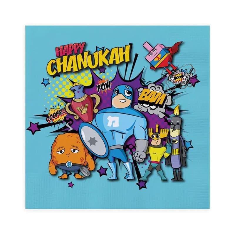 Napkins - Happy Chanukah Lunch Napkins 20ct
