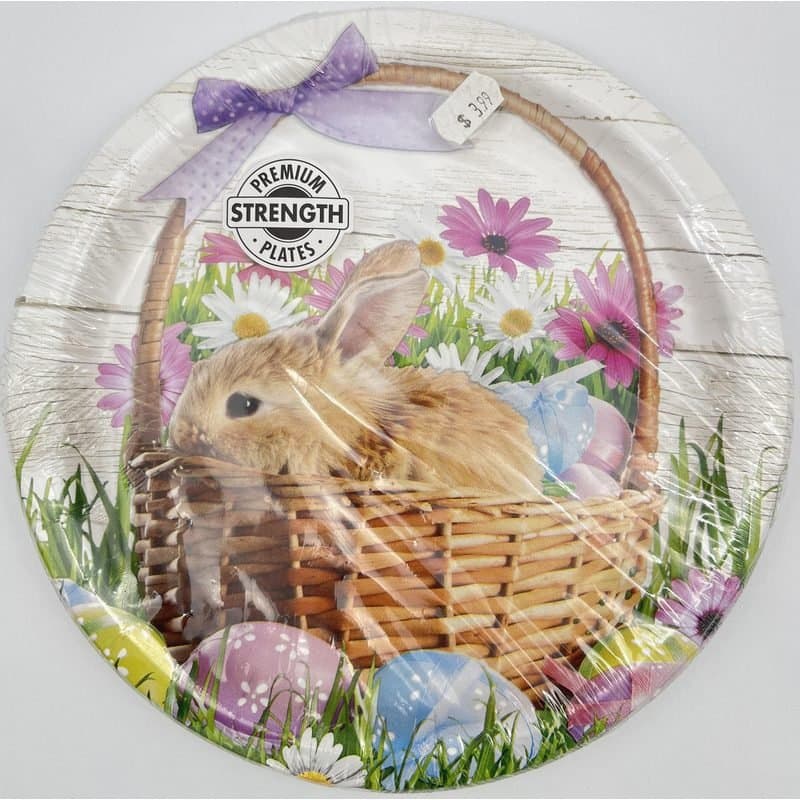 Paper Plate - 10" Easter Morning Paper Plate, 8 Ct