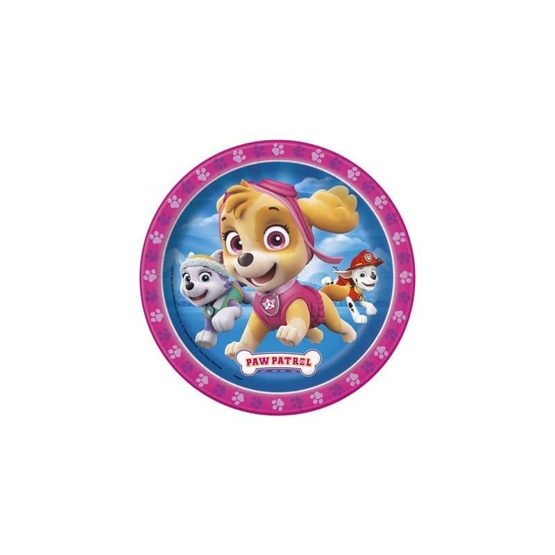 Paw Patrol 7" Paper Plates 8ct