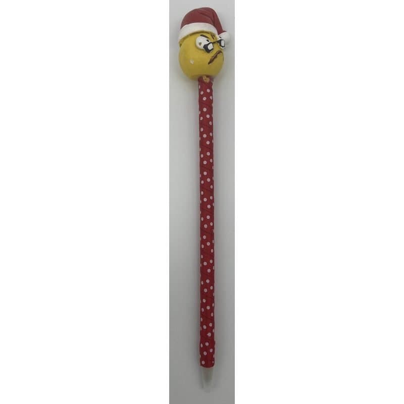 Pen - Emoji Face Christmas