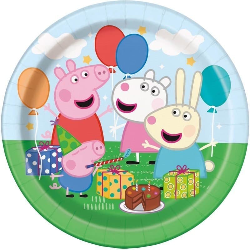 Peppa Pig 7" Paper Plates 8ct