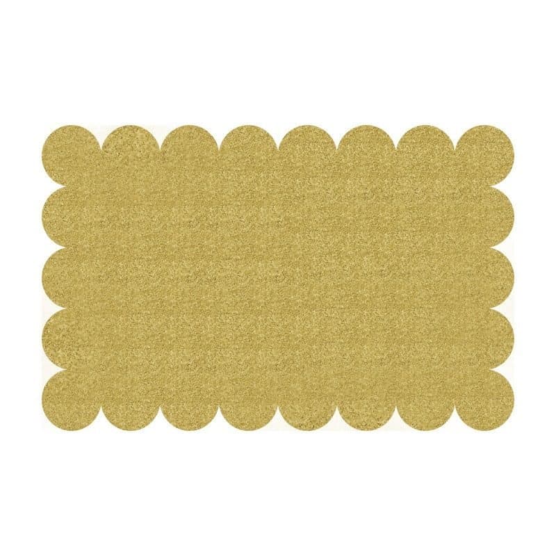 Placemats Gold Shimer Paper