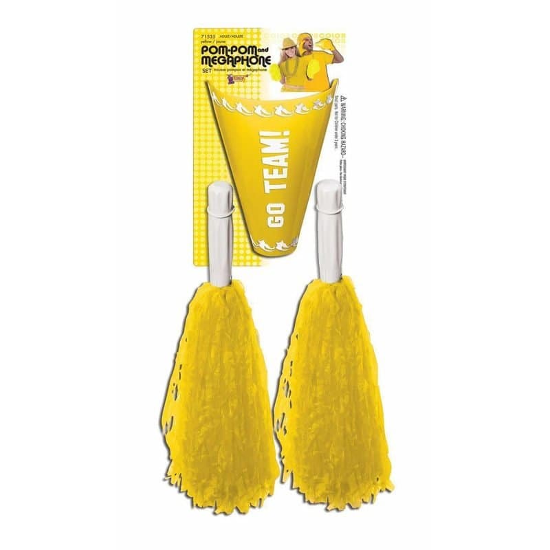 Pom.pom And Megaphone Yellow