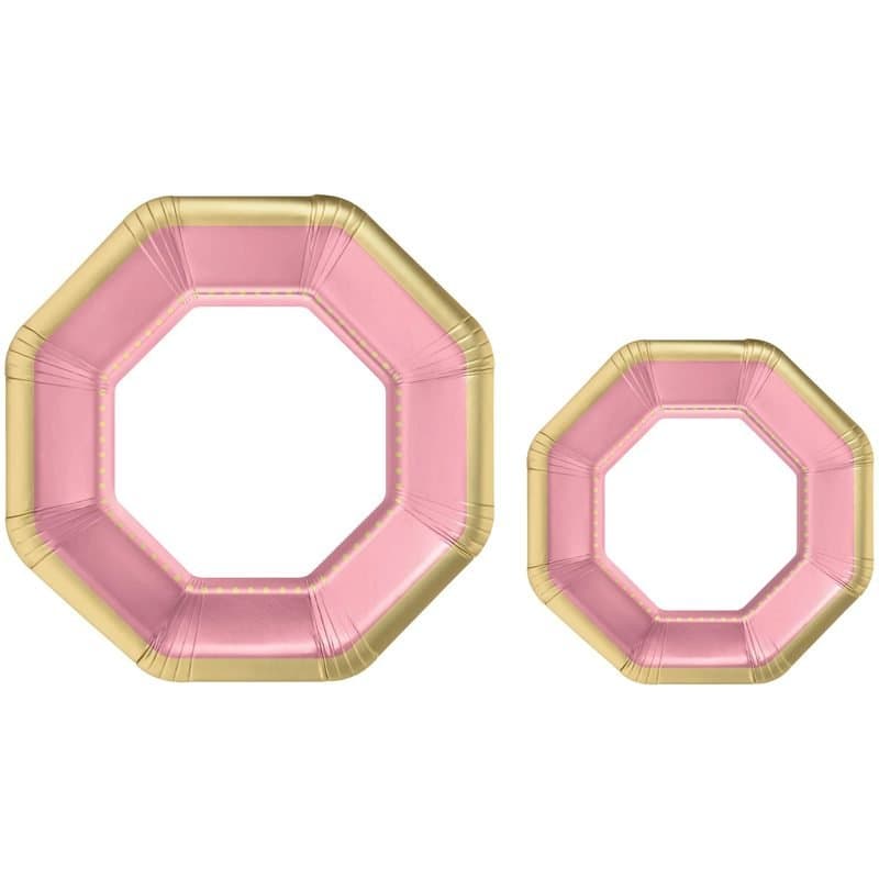 Premium Quality Paper Plates Multipack - New Pink 20pcs