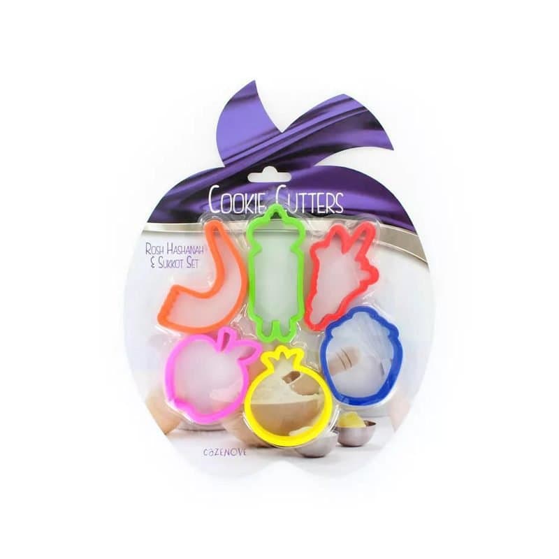 Rosh Hashanah & Sukkot Cookie Cutters 6ct