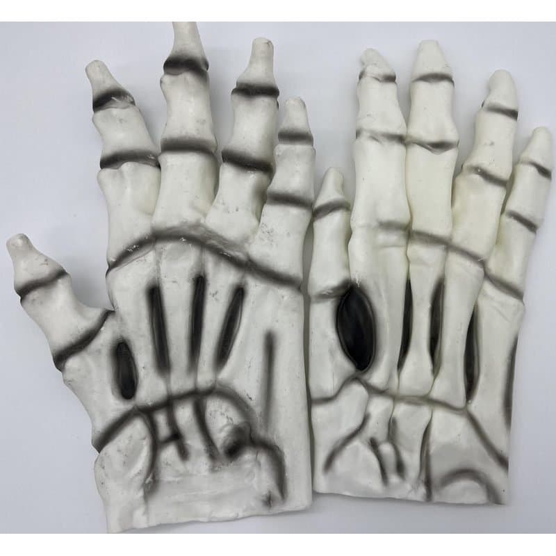 Rubber Skeleton Hands