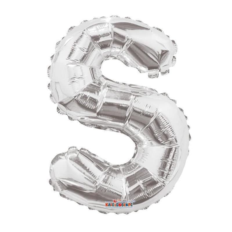 "S" 14" Silver Air Filled