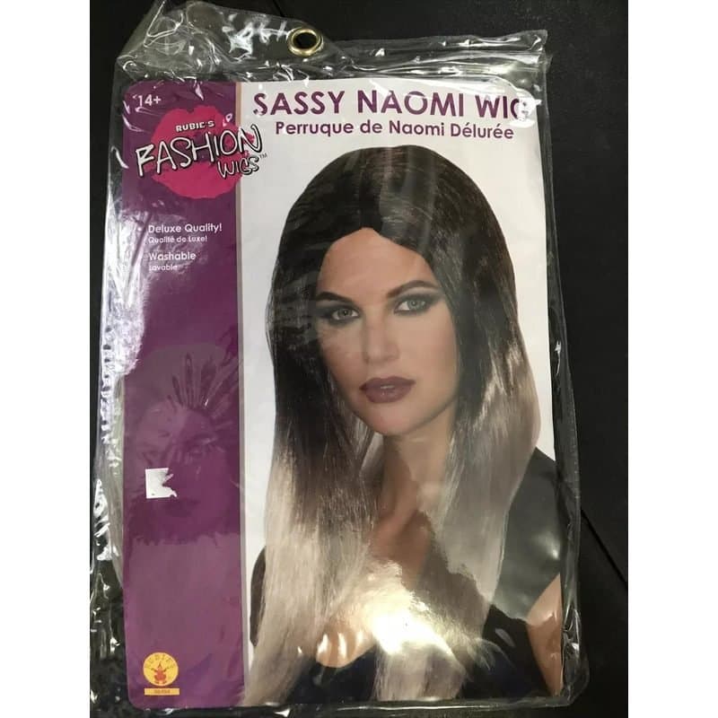 Sassy Naomi Wig - Brown/Silver
