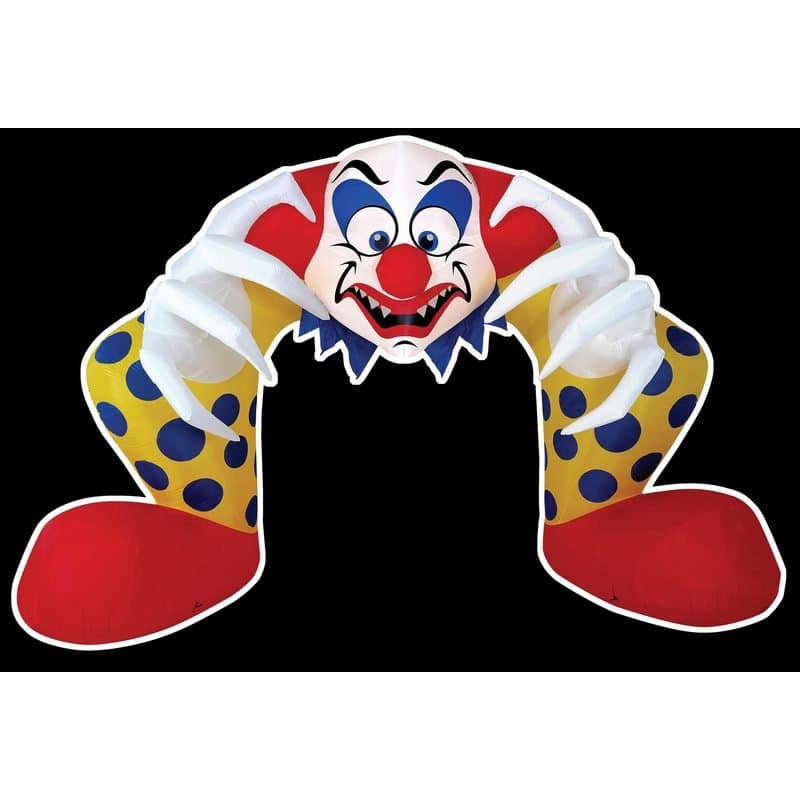 Scary Clown Archway 12" high x 17" wide