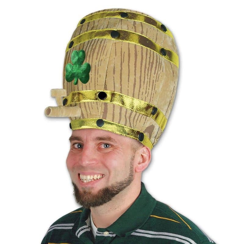 Shamrock Beer Barrel Hat
