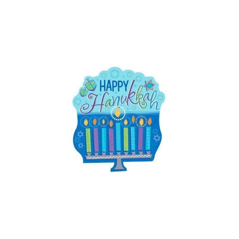 Sign - Happy Hanukkah Wall Decoration Sign