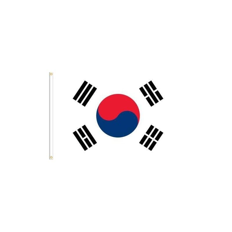 South Korea Flag 3'x5' interior/exterior