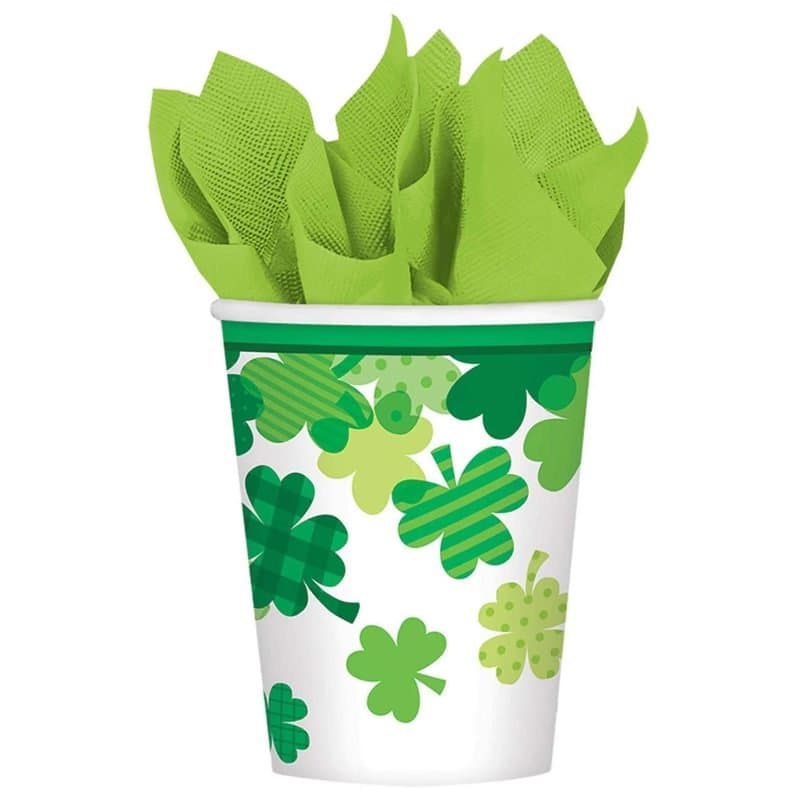 St Patrick's Day 9oz Cups 18ct