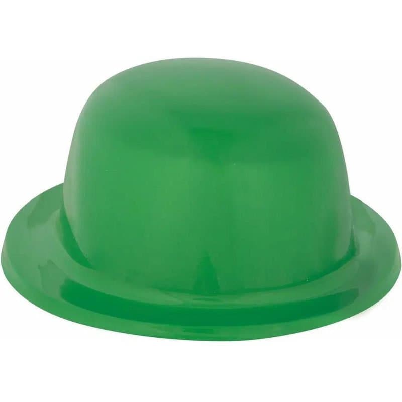 St. Patrick's Derby Plastic Hat Green