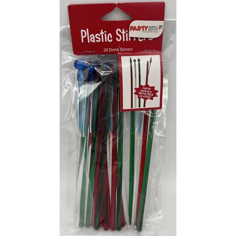 Stirrers and Picks Christmas