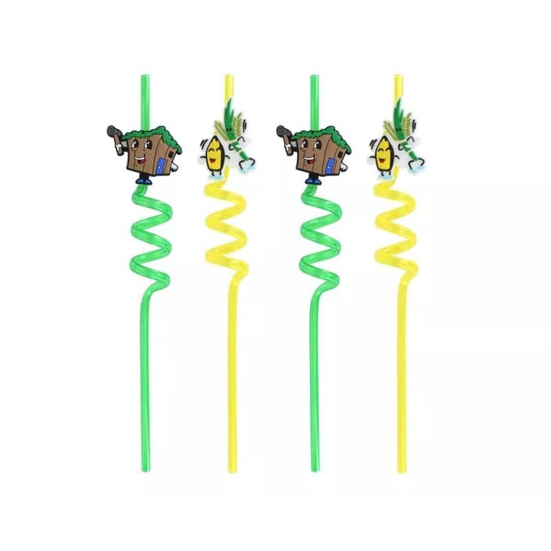 Sukkot Straws 4ct