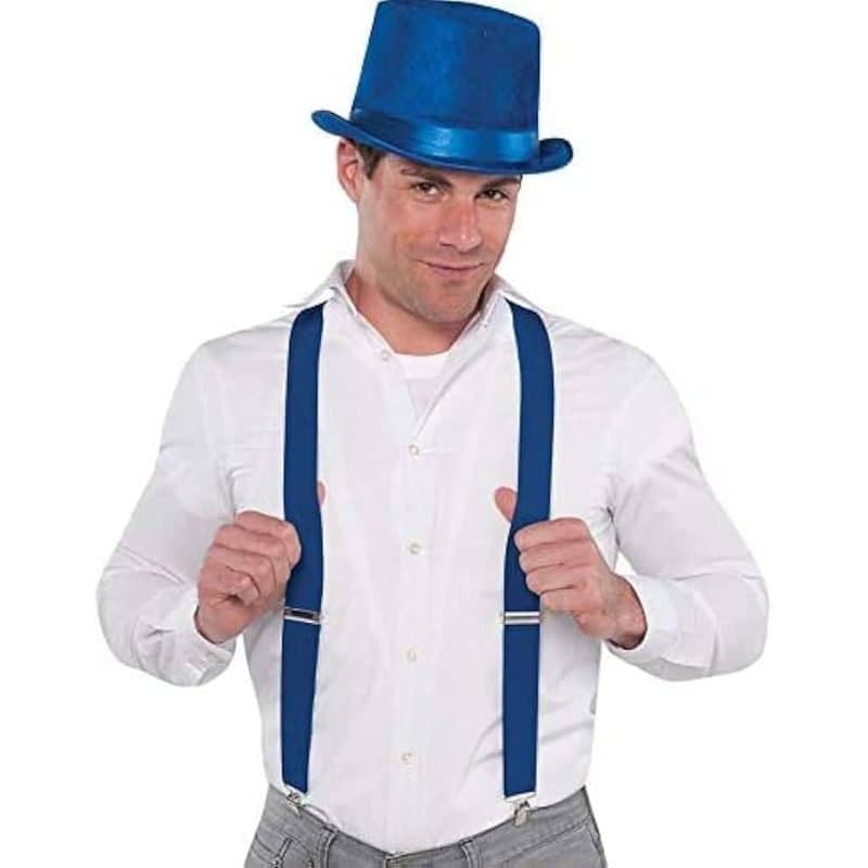Suspenders - Blue