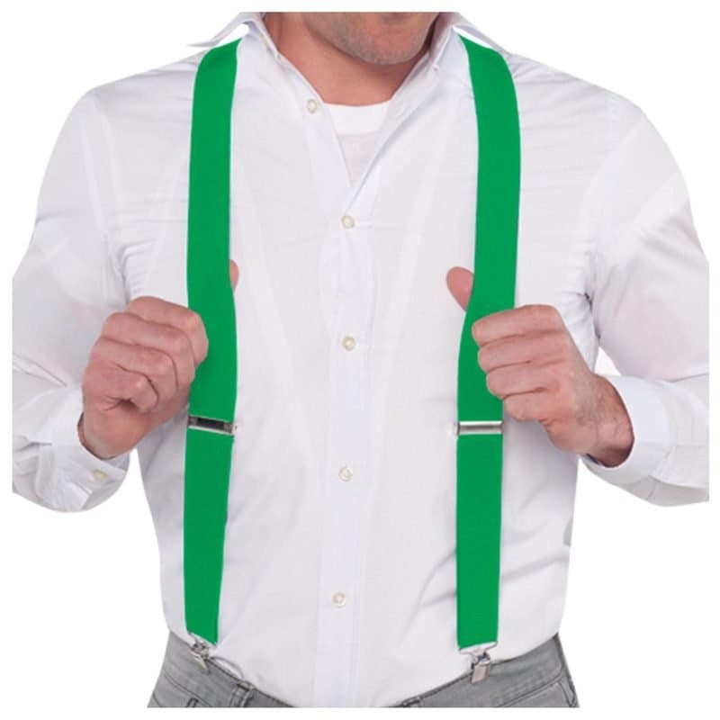 Suspenders - Green