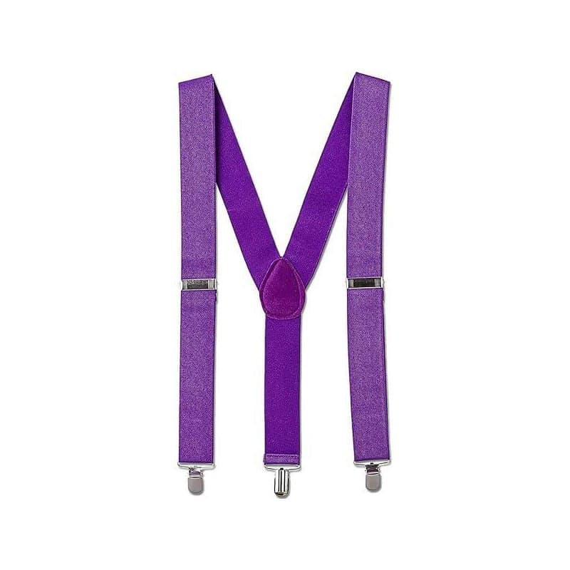Suspenders -Purple