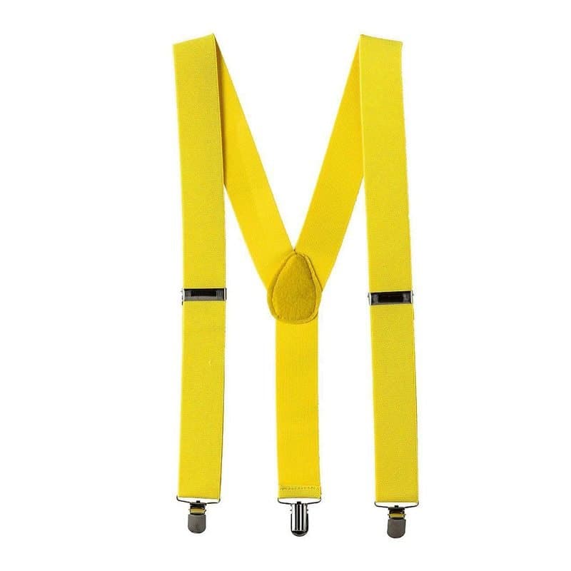 Suspenders Yellow