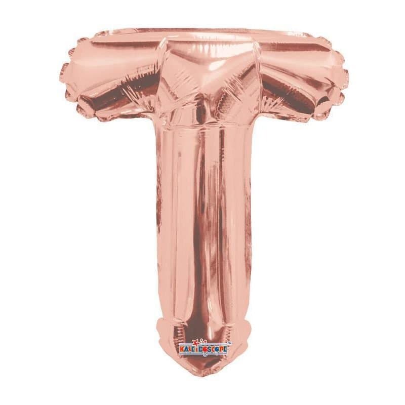 "T" 14" Rose Gold Air Filled