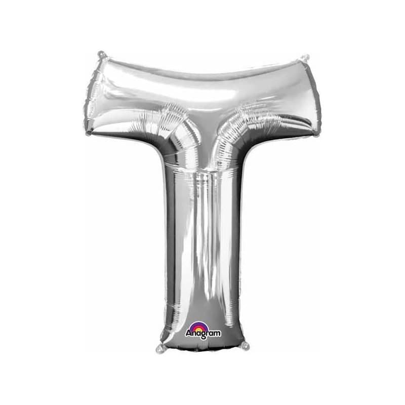 "T" 34" SS Silver Foil
