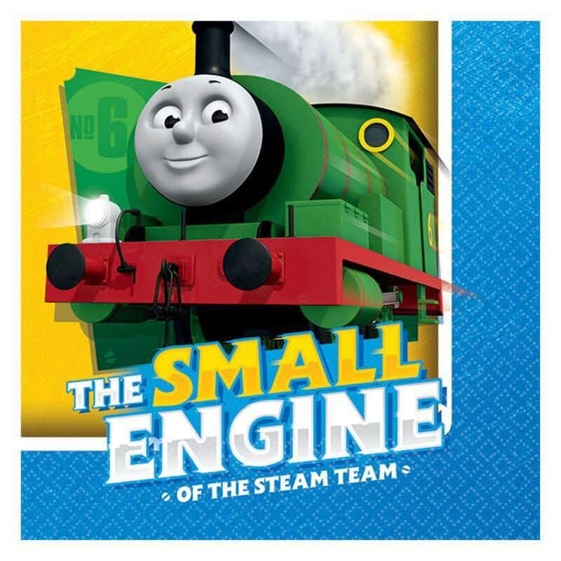 Thomas All Aboard Beverage Napkins 16Ct