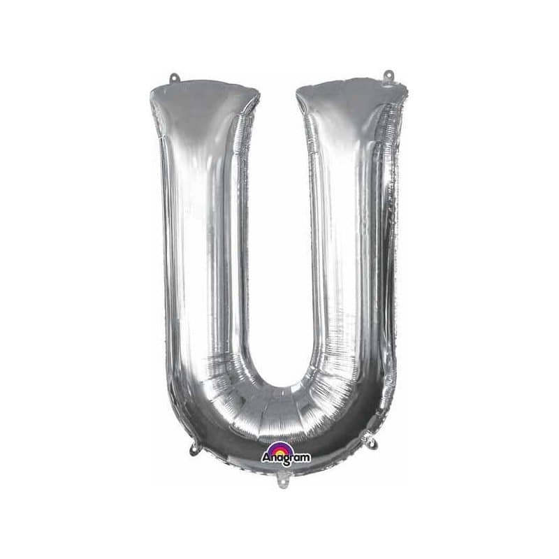 "U" 34" SS Silver Foil