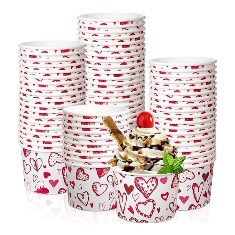 Valentine Cupcake Cups 50 Pcs
