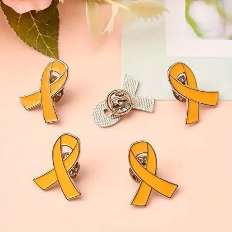 Yellow Ribbon Awareness Pin