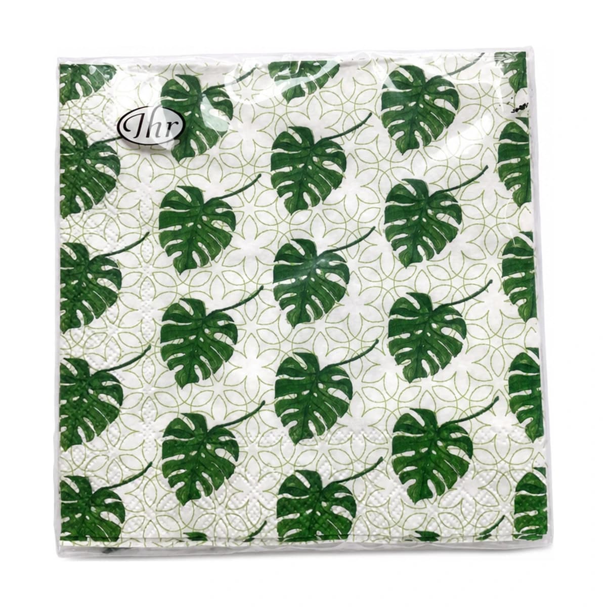 Monstera Palm Leaf Napkins, 10 in, 20 Pack