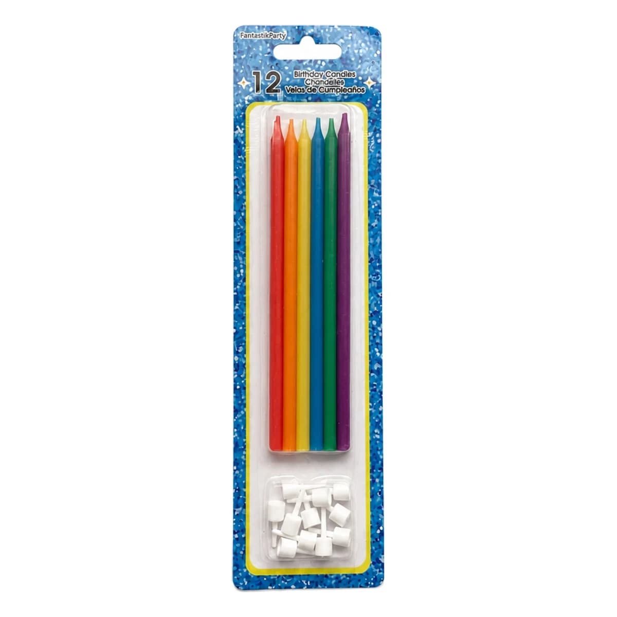 12ct Birthday Candle with Holder