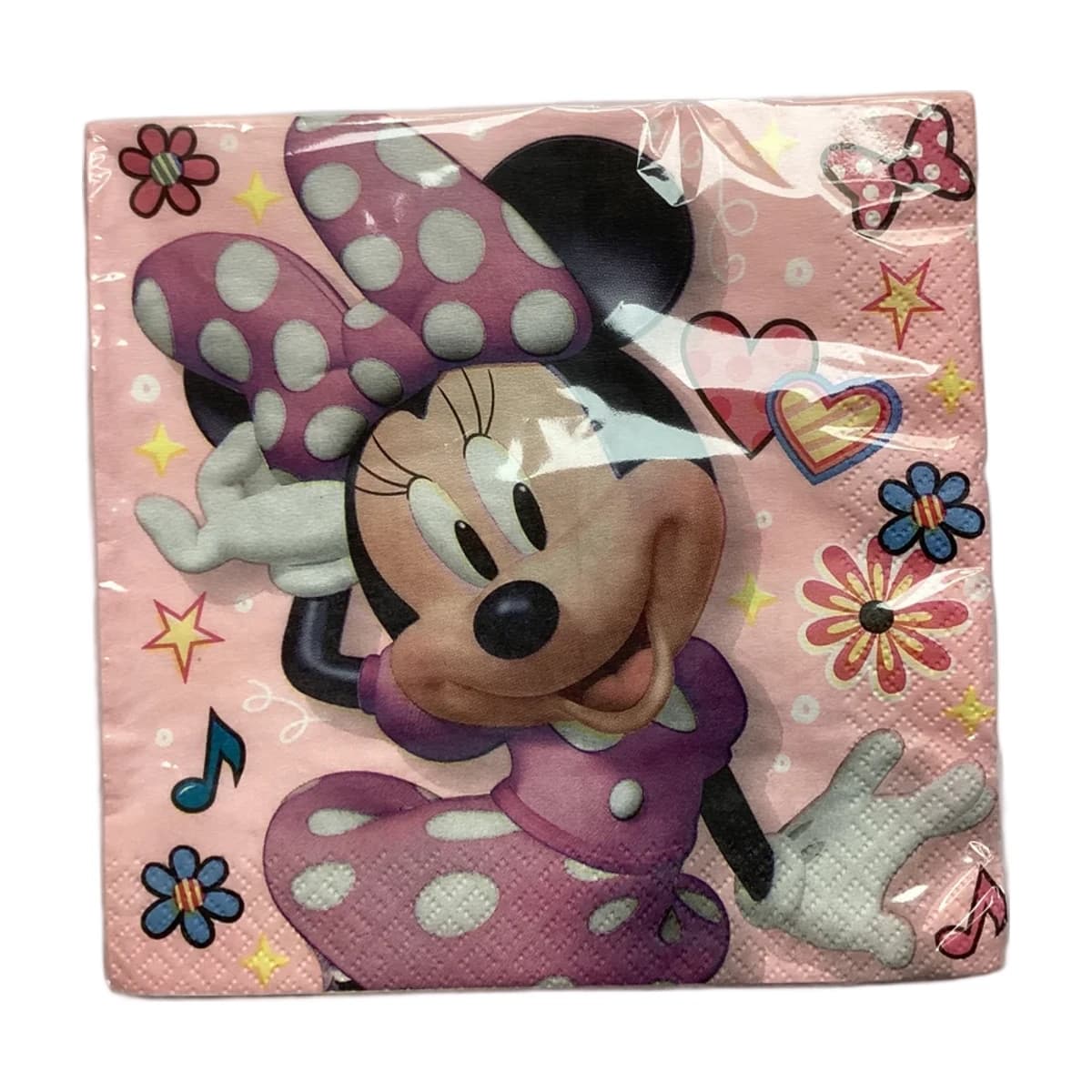 Minnie Mouse Lunch Napkins, 13 in, 16 Pack