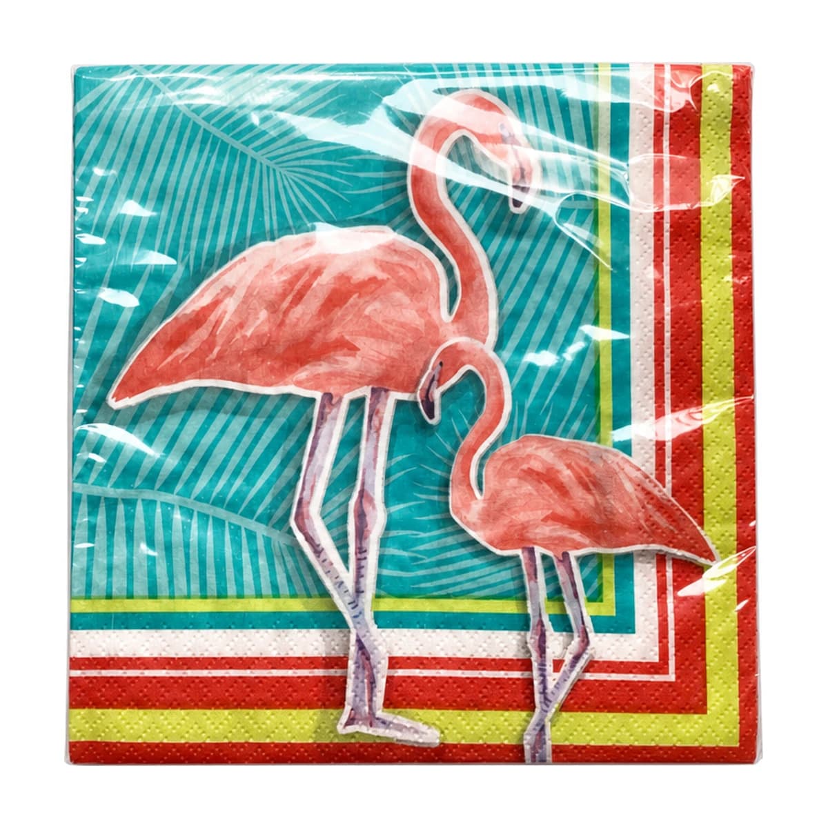 Flamingo Island Oasis Napkins, 13 in, 16 Pack